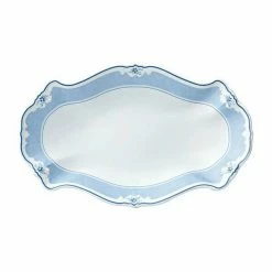 Hutschenreuther Beilagenplatte Oval 25 Cm Baronesse Estelle Blue