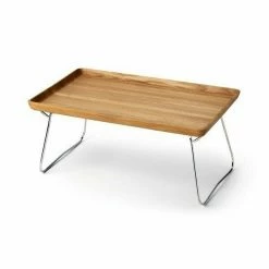 Continenta Betttablett 53x32 Cm Eiche