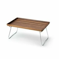 Continenta Betttablett 53x32 Cm Walnuss