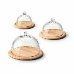 Continenta Käseglocke 2-tlg. 20 Cm -Villeroy Boch-Shop Kaeseglocke 2 tlg Holz Glas 20cm H 14cm 3 600x600 ID336525 bfe7100bd243fa7d477e7603103aa1ec 1