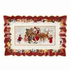 Villeroy & Boch Kuchenplatte 35x23cm Santa/Kin Toys Fantasy