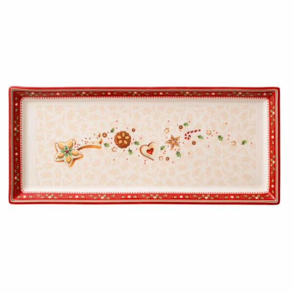 Villeroy & Boch Kuchenplatte 39x17 Cm Rechteck Winter Bakery Delight Neue Form 2016 3 Villeroy & Boch Kuchenplatte 39x17 Cm Rechteck Winter Bakery Delight Neue Form 2016