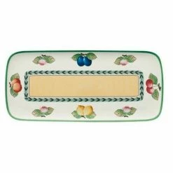 Villeroy & Boch Kuchenplatte 35x16 Cm French Garden Charm & Breakfast