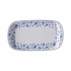 Arzberg Milch-/Zuckertablett 22,5x12,5 Cm Form 1382 Blaublüten