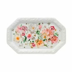 Rosenthal Milch- Und Zuckertablett 27x16 Cm Maria Pink Rose