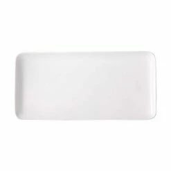 Dibbern Platte 15x32cm Bone China Pure