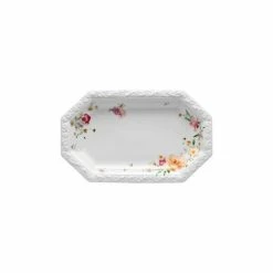 Rosenthal Platte 28x17 Cm Maria Pink Rose