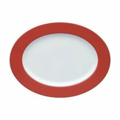 Thomas Platte 33 Cm Oval Sunny Day New Red New Red