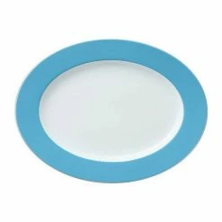 Thomas Platte 33 Cm Oval Sunny Day Waterblue Waterblue