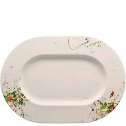Rosenthal Platte 34 Cm Brillance Fleurs Sauvages