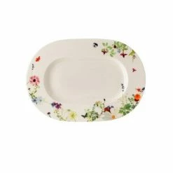 Rosenthal Platte Oval 34 Cm Brillance Bone China Grand Air
