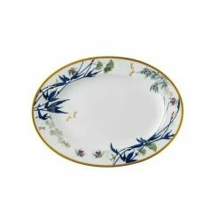 Rosenthal Platte Oval 34 Cm Heritage Turandot White