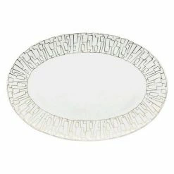 Rosenthal Platte 34x23 Cm TAC Skin Gold