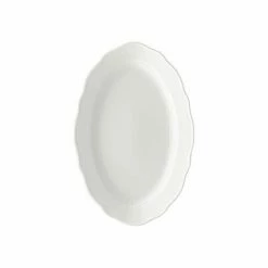 Hutschenreuther Platte Oval 35 Cm Maria Theresia Weiß