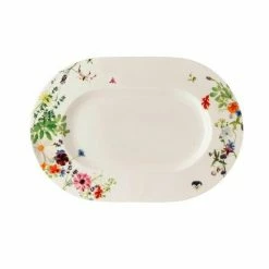 Rosenthal Platte Oval 41 Cm Brillance Bone China Grand Air