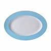 Dibbern Platte 33 Cm Solid Color Hellblau Oval
