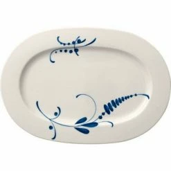 Villeroy & Boch Platte Oval 34cm Alt Luxemburg Brindille