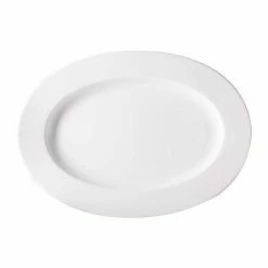 Dibbern Platte 39 Cm Bone China Weiß Oval