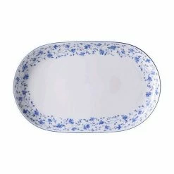 Arzberg Platte Oval 32 Cm Form 1382 Blaublüten