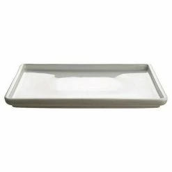 Alessi Servierplatte 36x24 Cm Tonale Light Grey