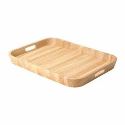 Continenta Tablett 46x33 Cm Gummibaum